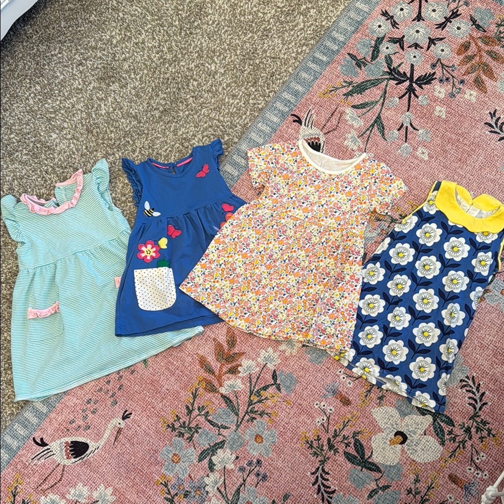 3 dresses/1 tunic 4T